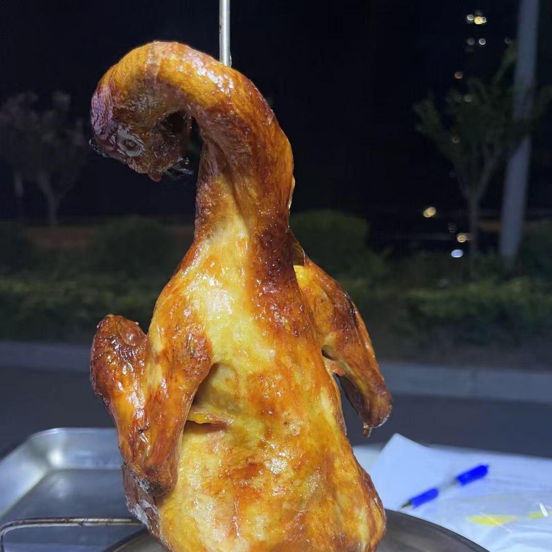 柴火烤鸡烧烤在无锡