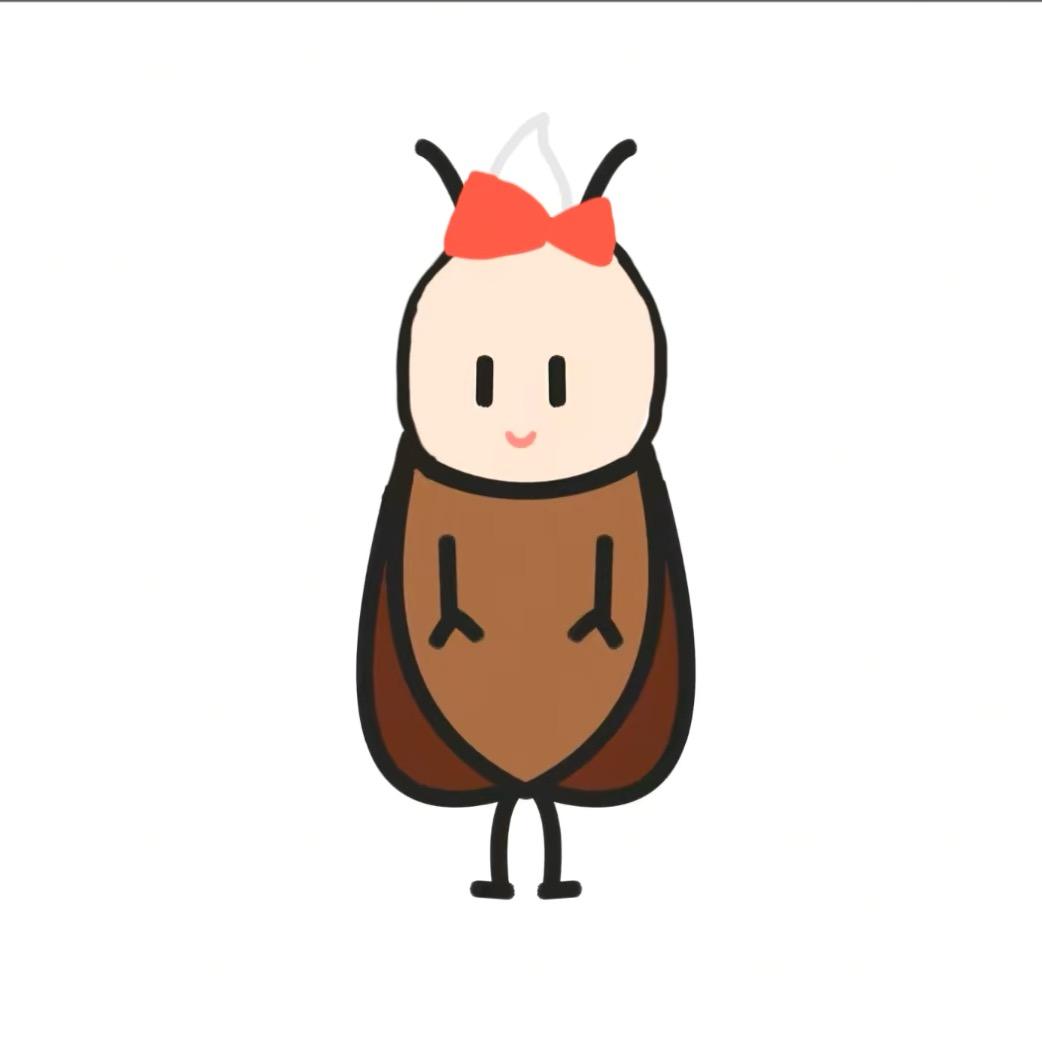 有点萌^