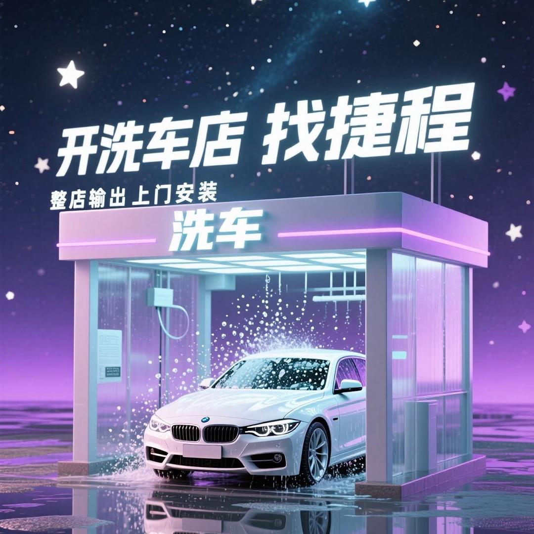 开洗车店找捷程