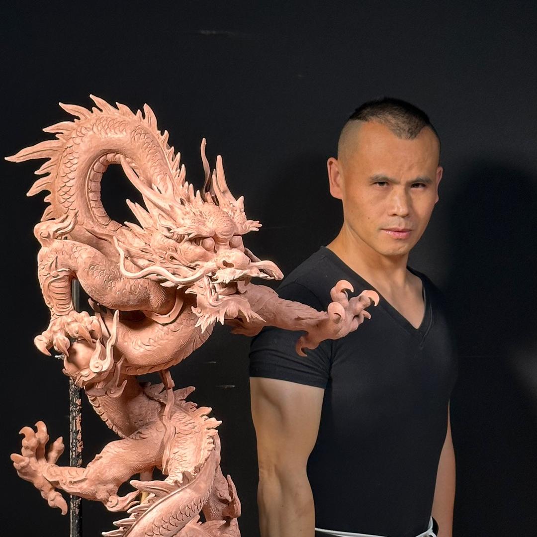 雕塑大叔