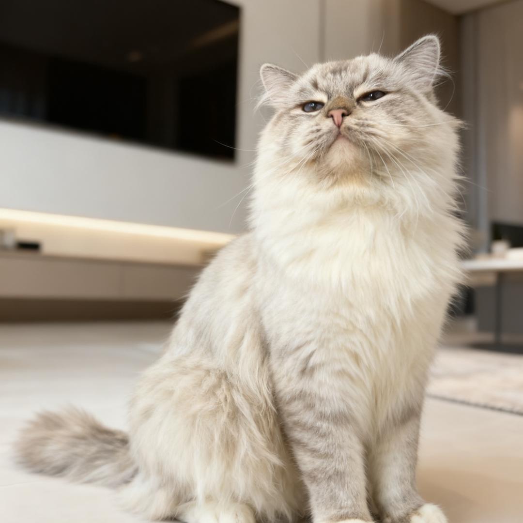 七只猫咪救爷爷