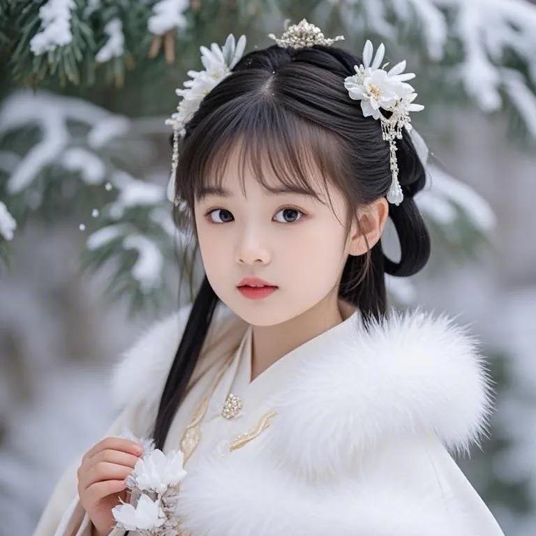 奕然儿童编发