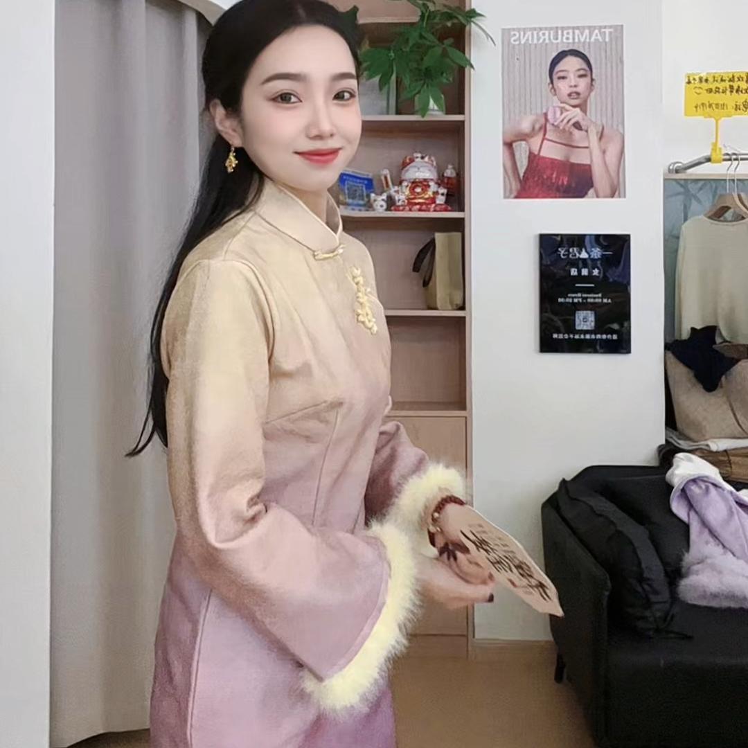 襄汾一条裙子女装E323