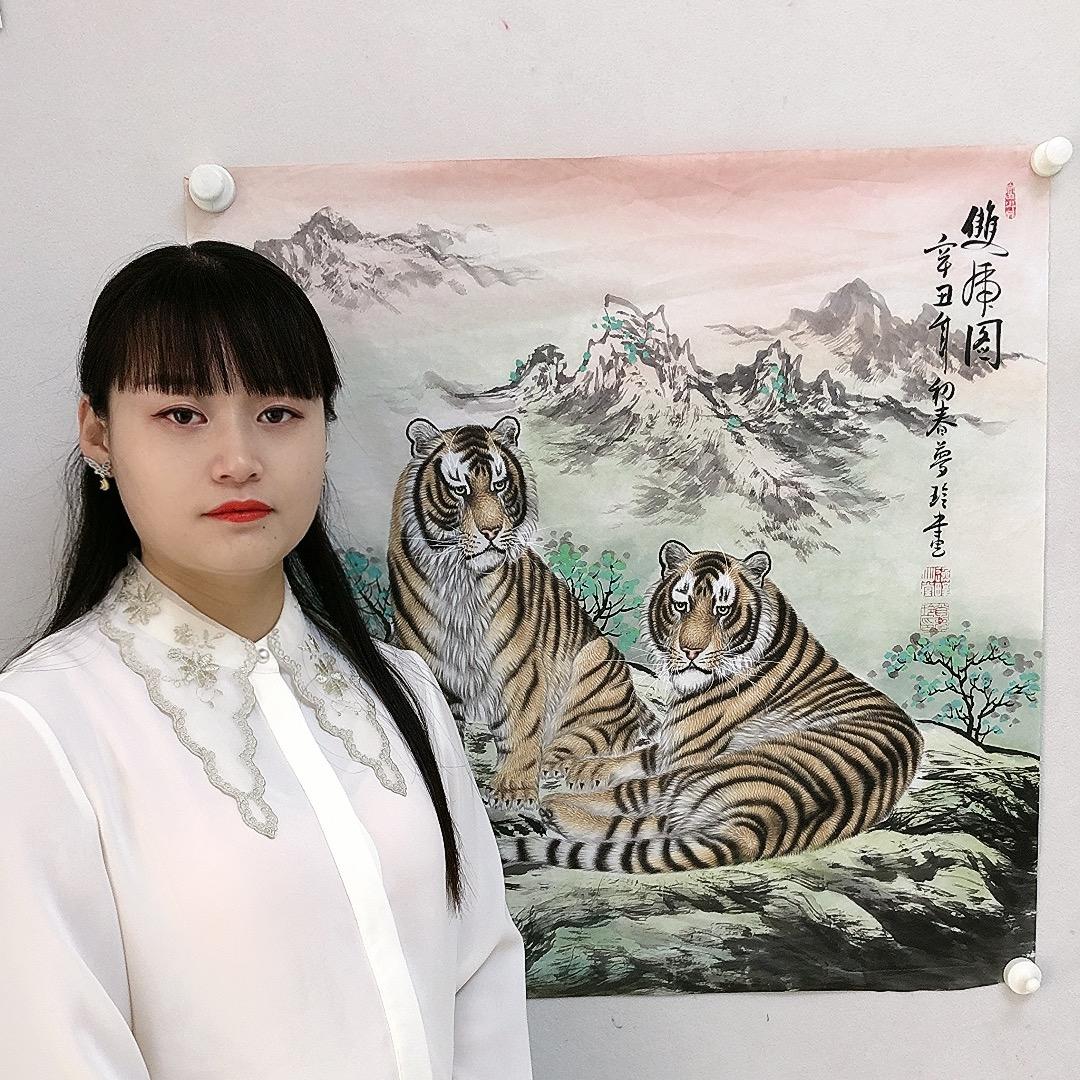 梦玲国画