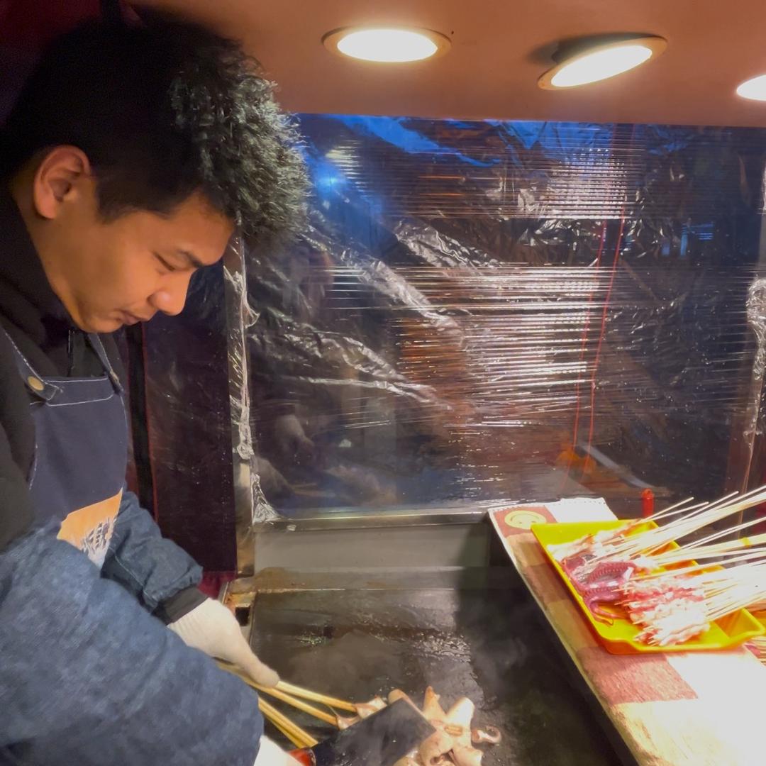 小付铁板鱿鱼（摆摊创业）