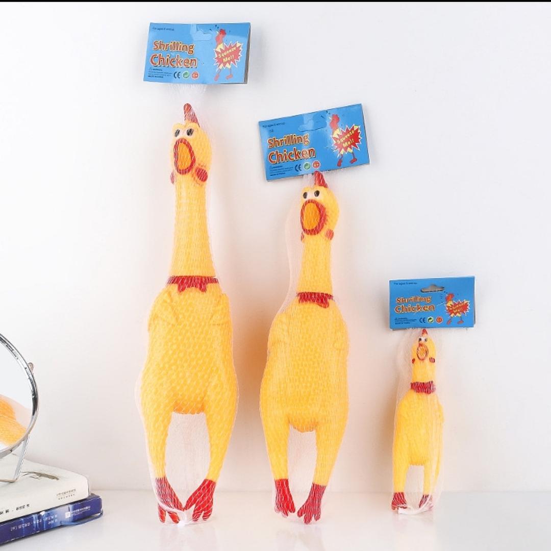 搪胶玩具源头工厂～惨叫鸡（可代加工其它）