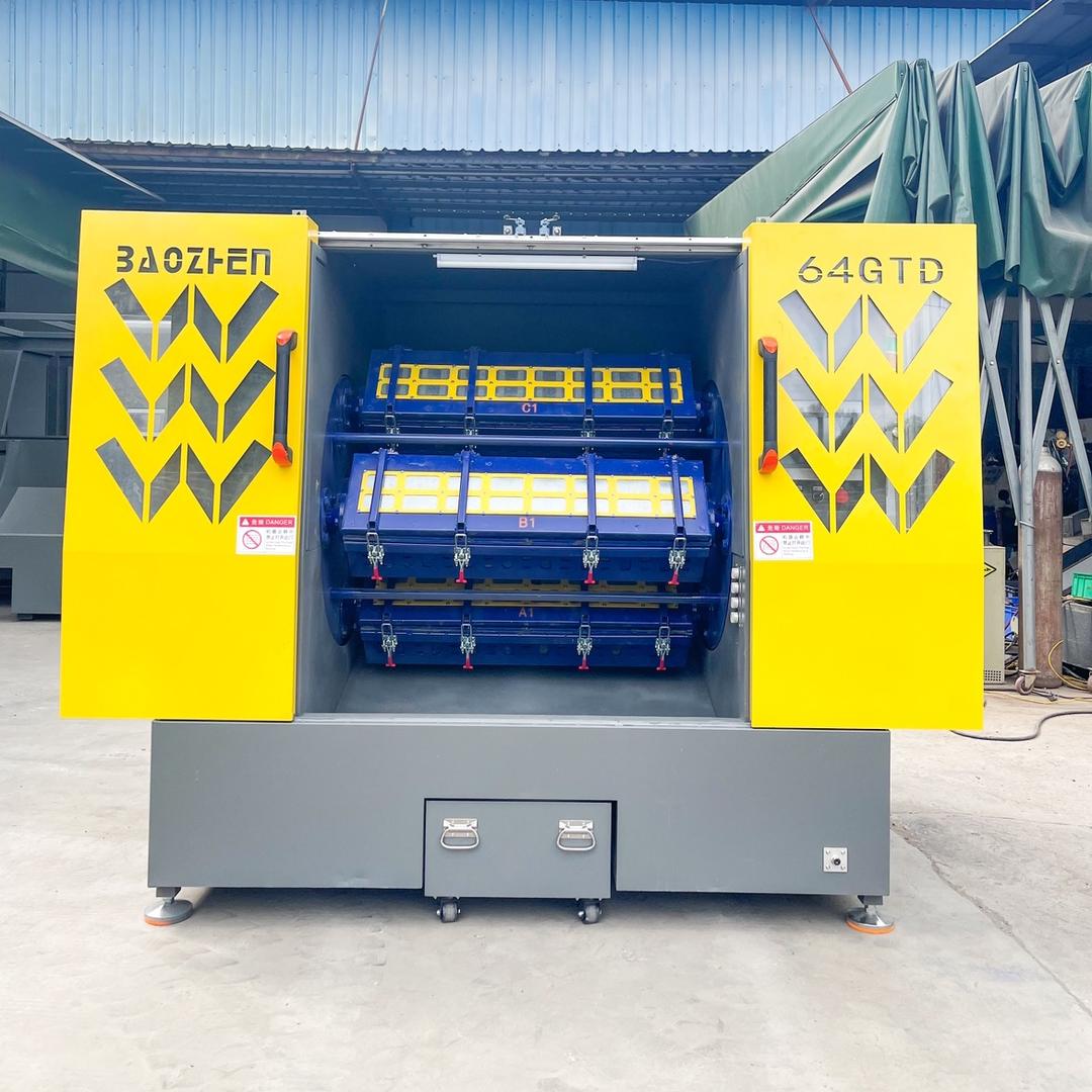 干式高速研磨溜光机械镜面抛光设备磨料药水