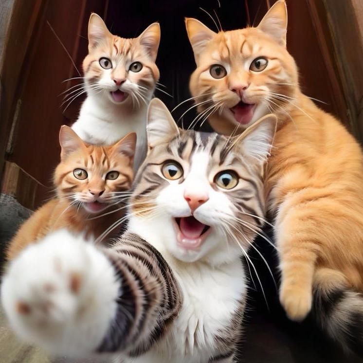 七彩盒子里的猫