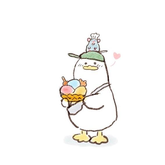 一只月巴月巴鹅