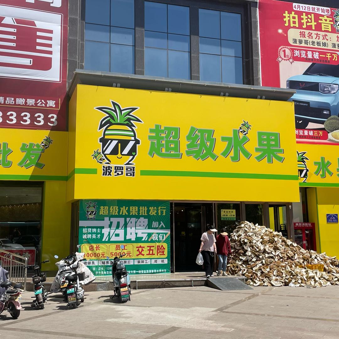 菠萝哥夫人水果批发行