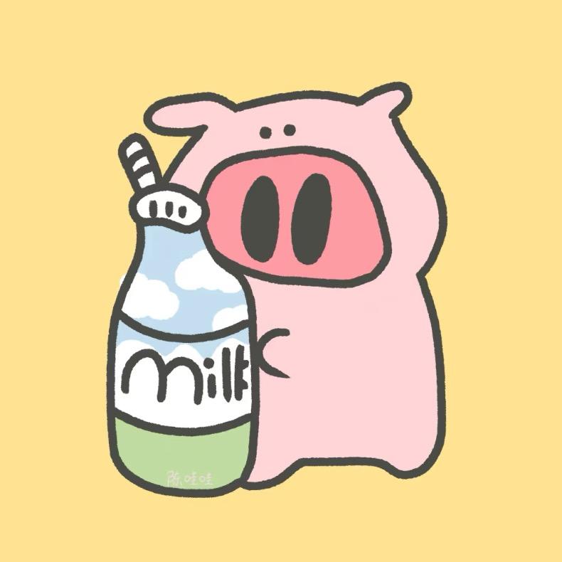 有一只小猪
