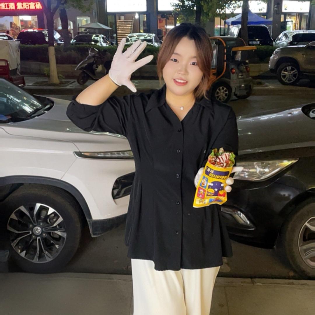 香酥炸蘑菇🍄鸡柳卷饼～（万达公园集市）