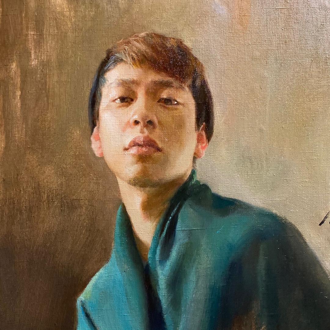 画画的张天铭