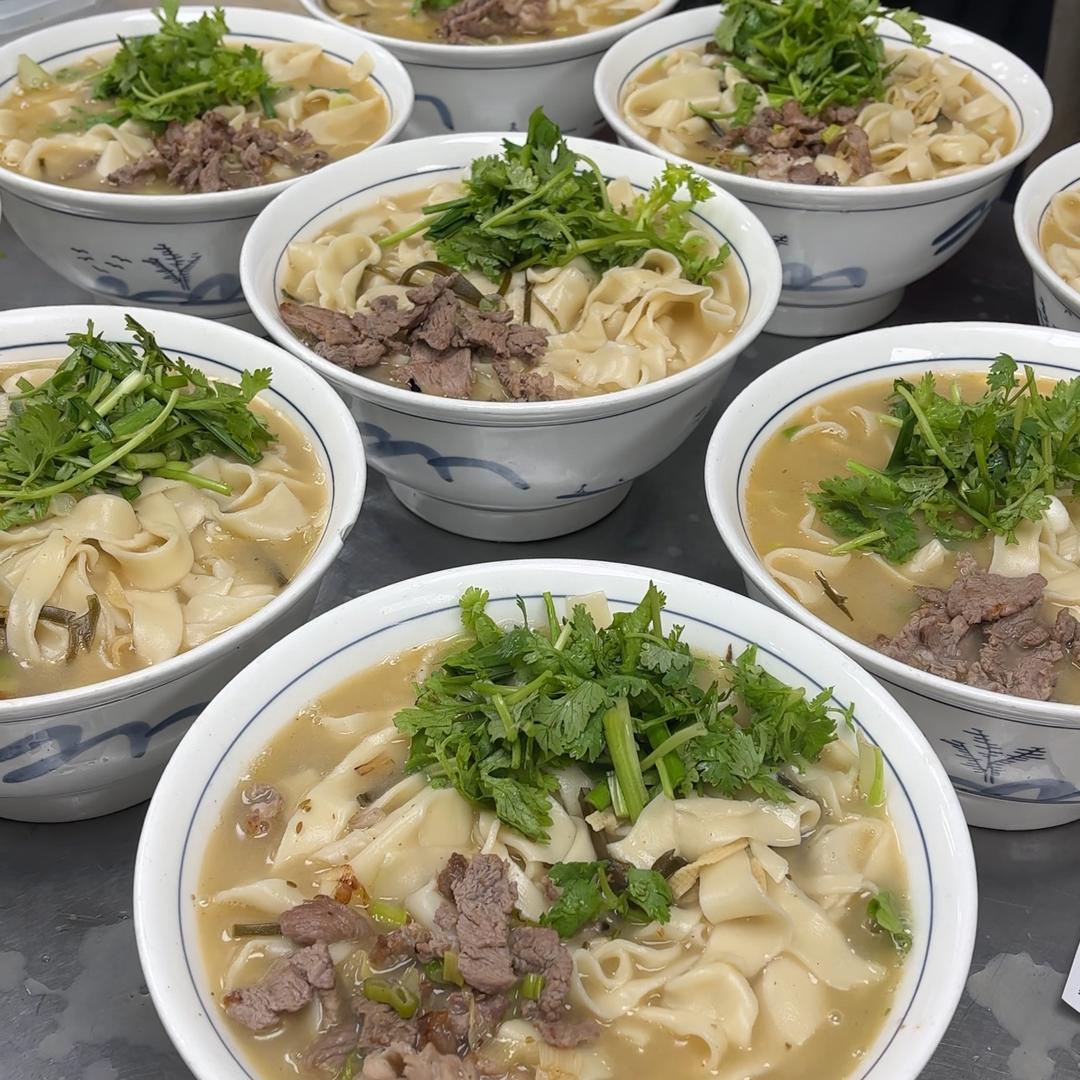羊汤烩面