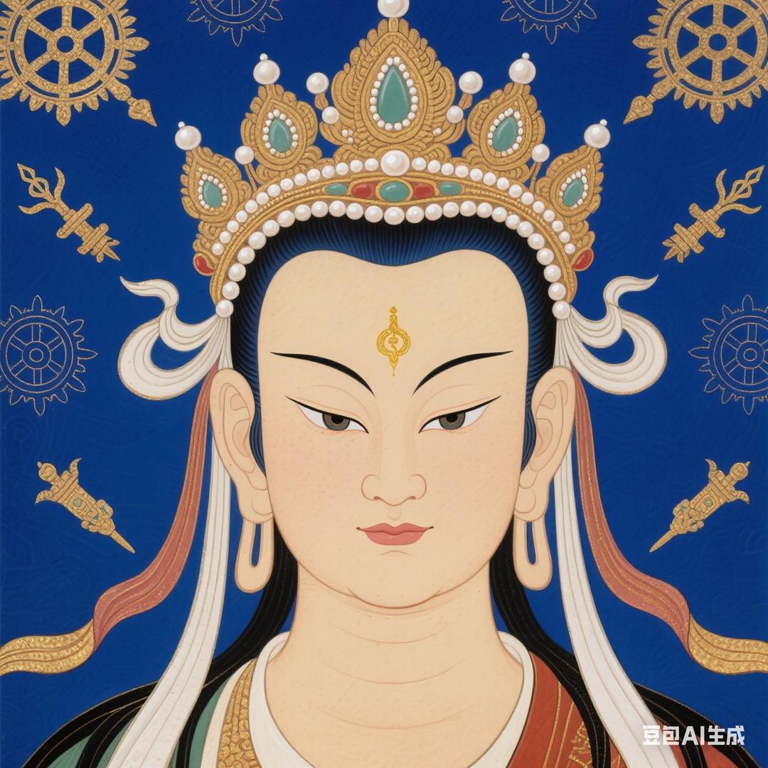 笔染梵华手绘唐卡