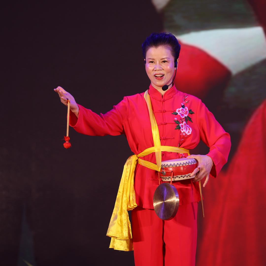 非遗萍乡春锣传承人华珍