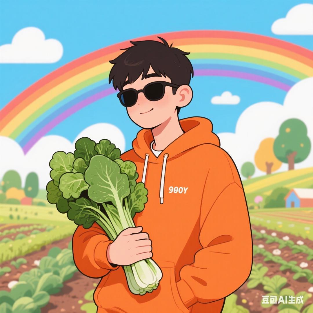 雪山脚下种莴笋