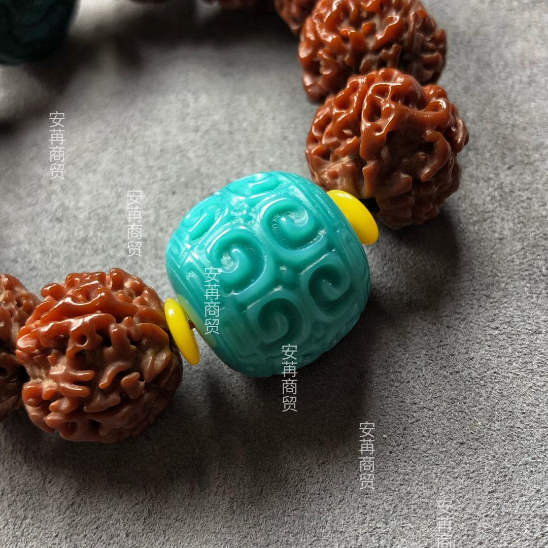 茅箭区五堰安苒松石文玩店紫晨琉璃饰品