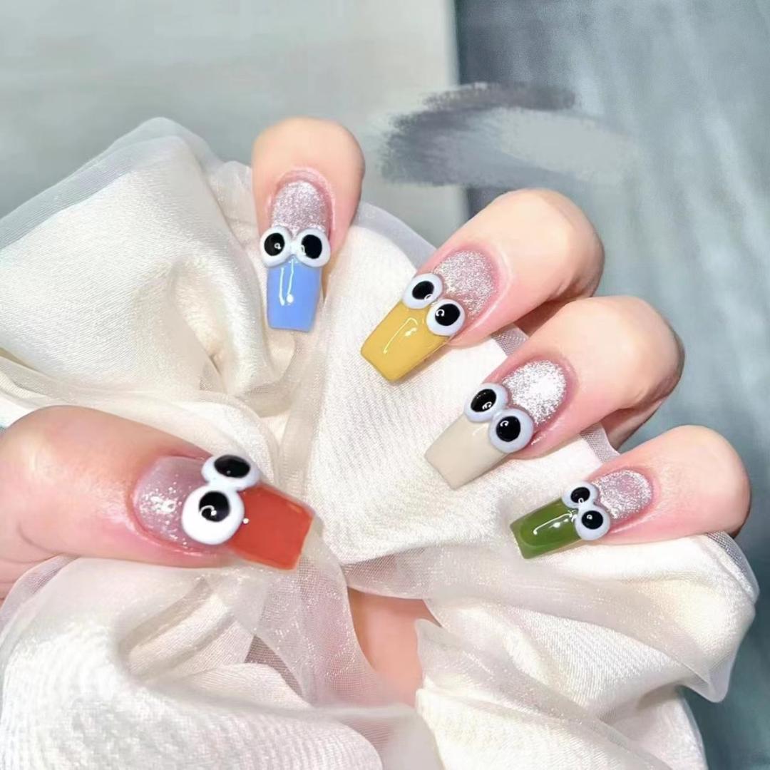 小丑美甲穿戴甲