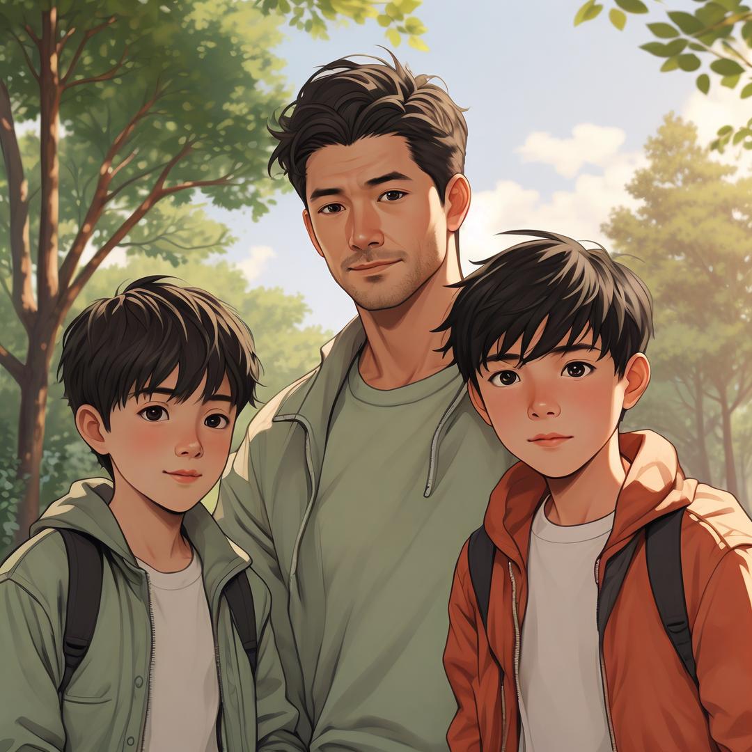 太原双胞胎老爸