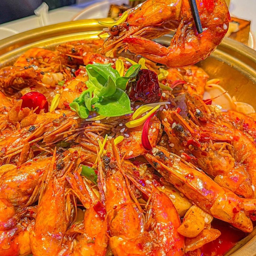 何喜柱香麻鲜虾锅（正定店）