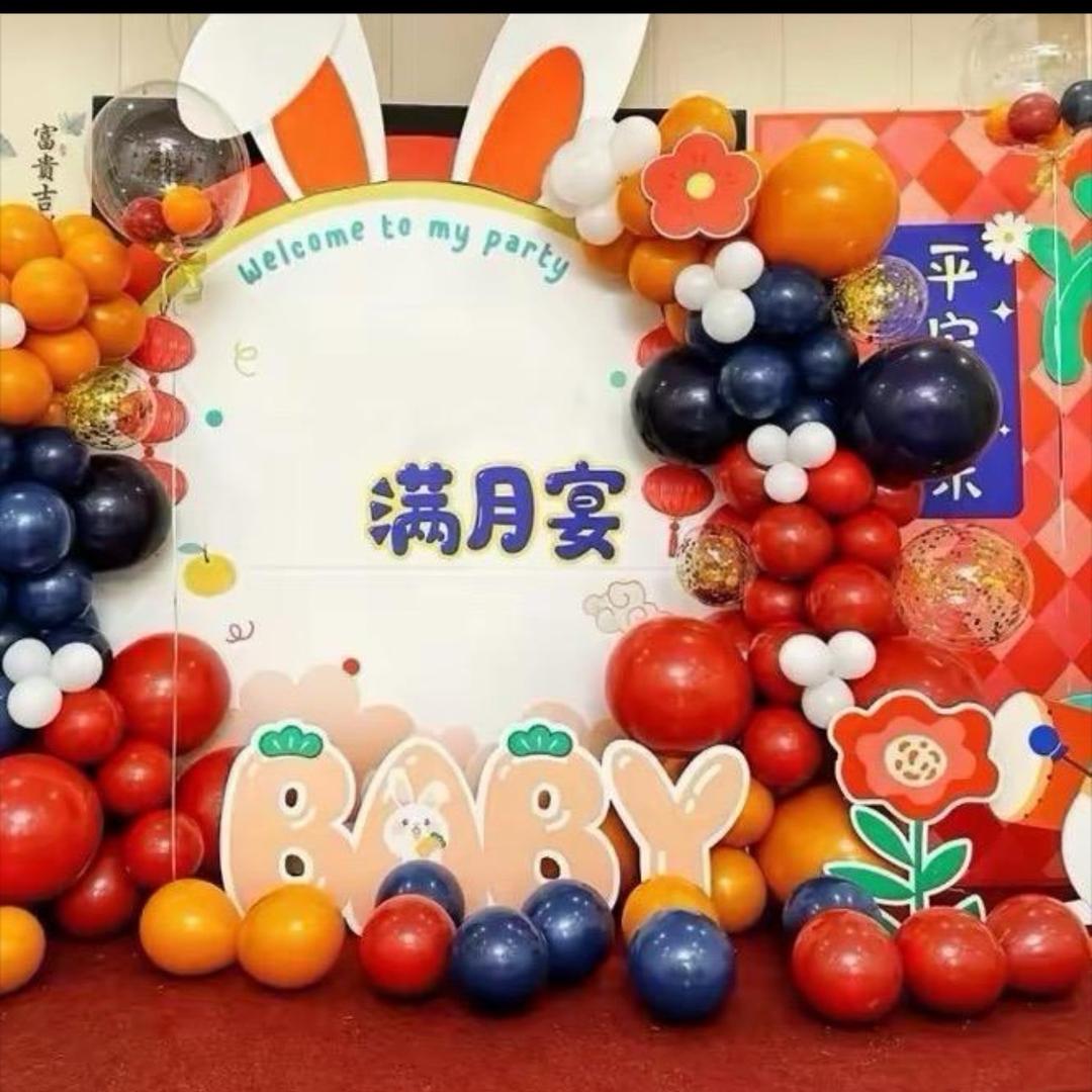 乡妹朱朱10号宝宝满月酒