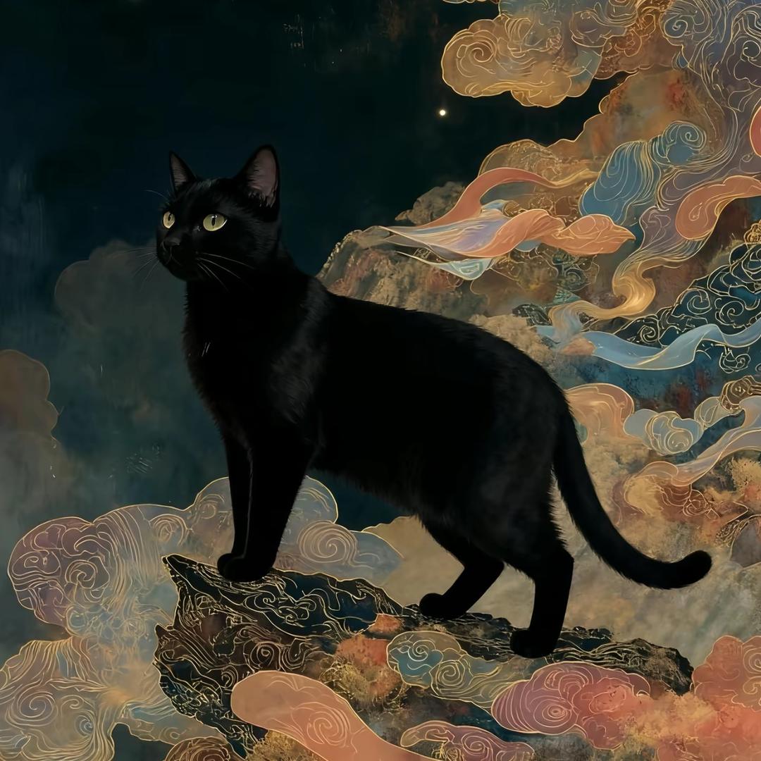 🐈‍⬛玄猫盘盘