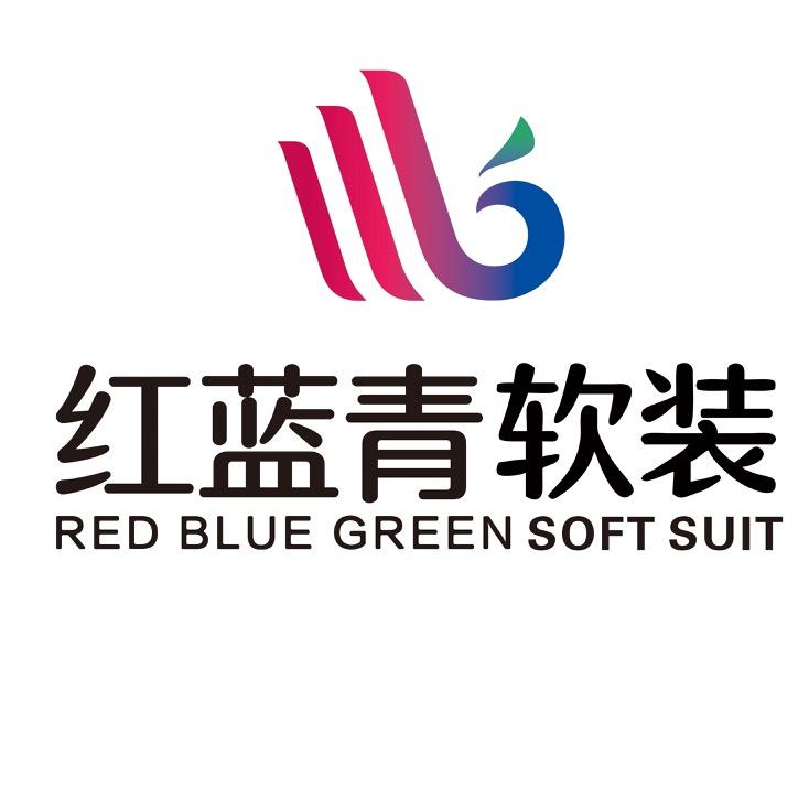 红蓝青曹绣成品窗帘厂家