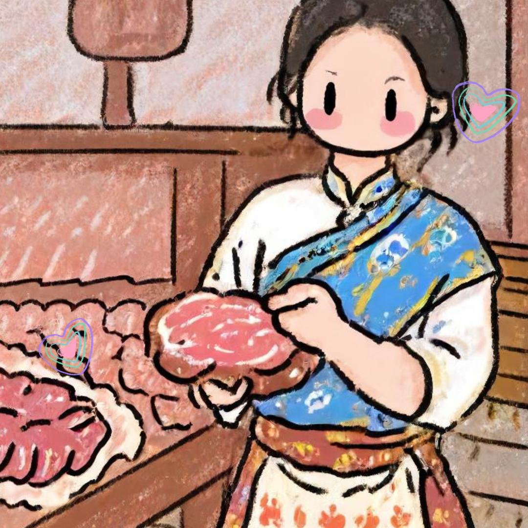 大丫头家的笨猪肉