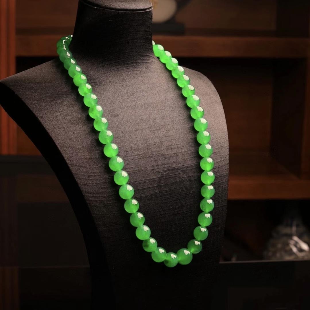 鸿瑞高端翡翠珠链甄选