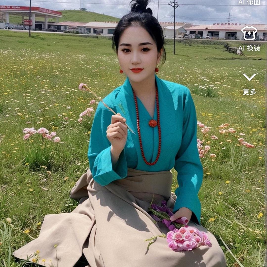 藏族姑娘🐉🎶康卓拉珍💃🏾