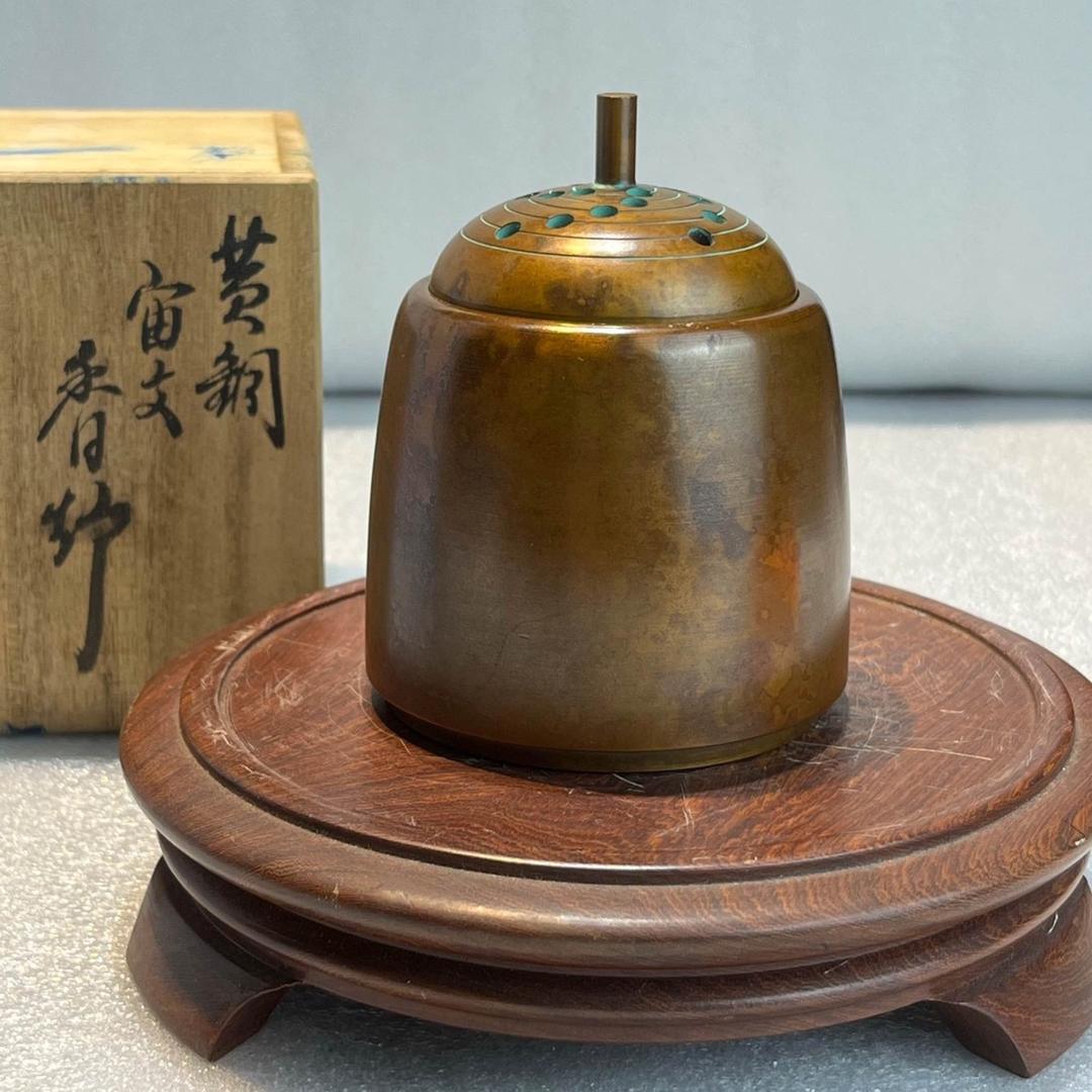 肥兔日本名家精品银锡铜装饰摆件