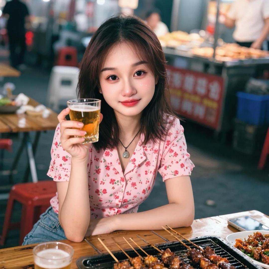 半杯冰美式−