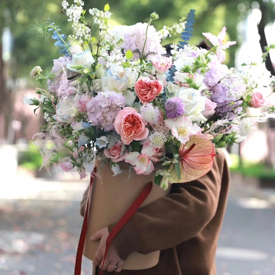 花点食间鲜花小时达全国可拍