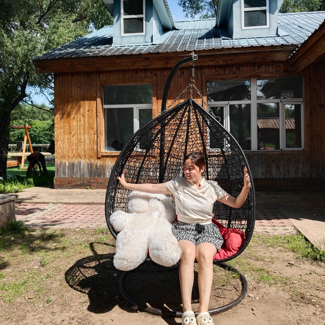 小霞在阿荣旗爱护肤