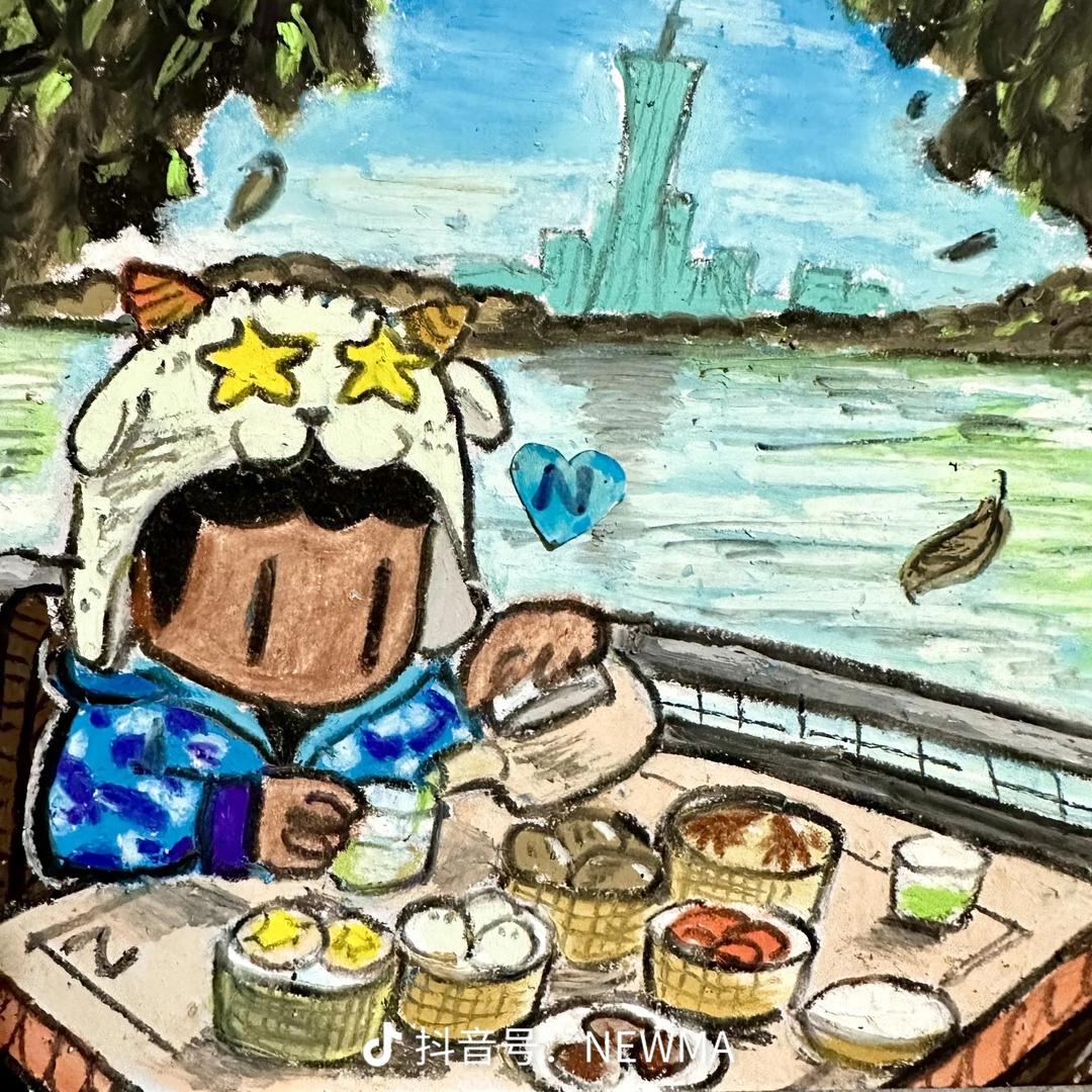 一块黑皮五花肉