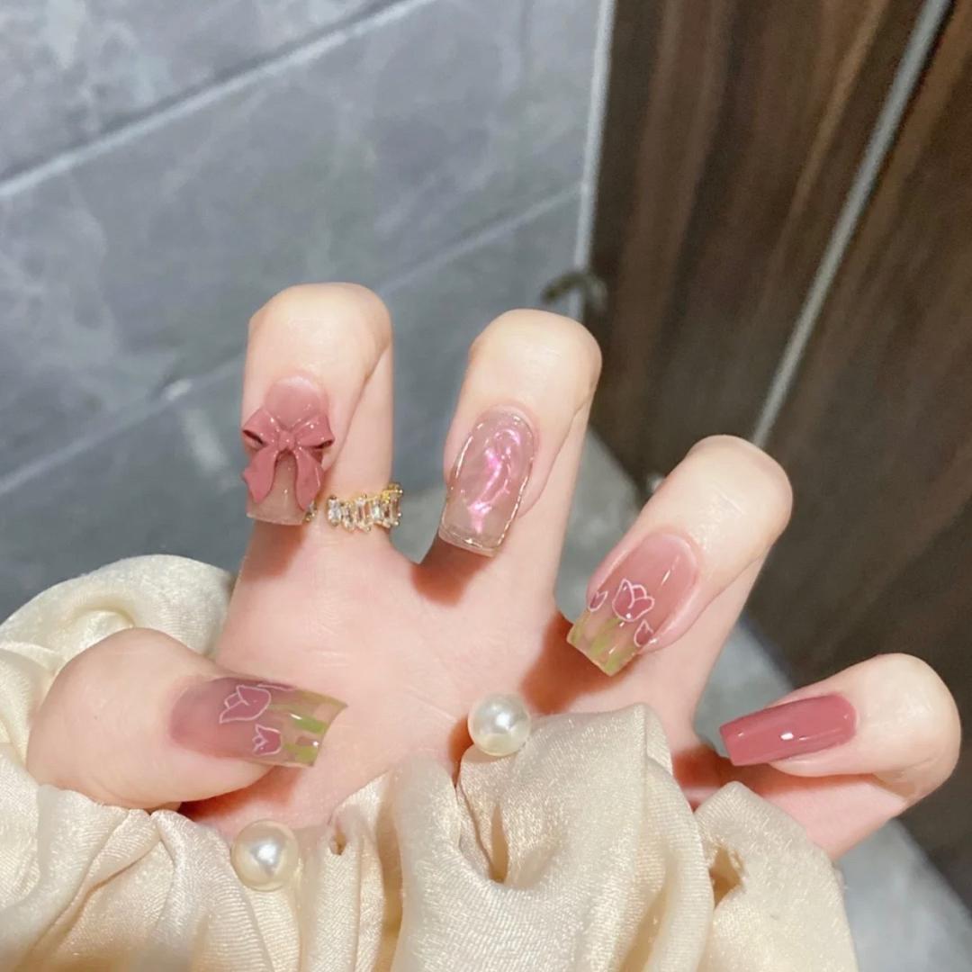 木子老师美甲教学