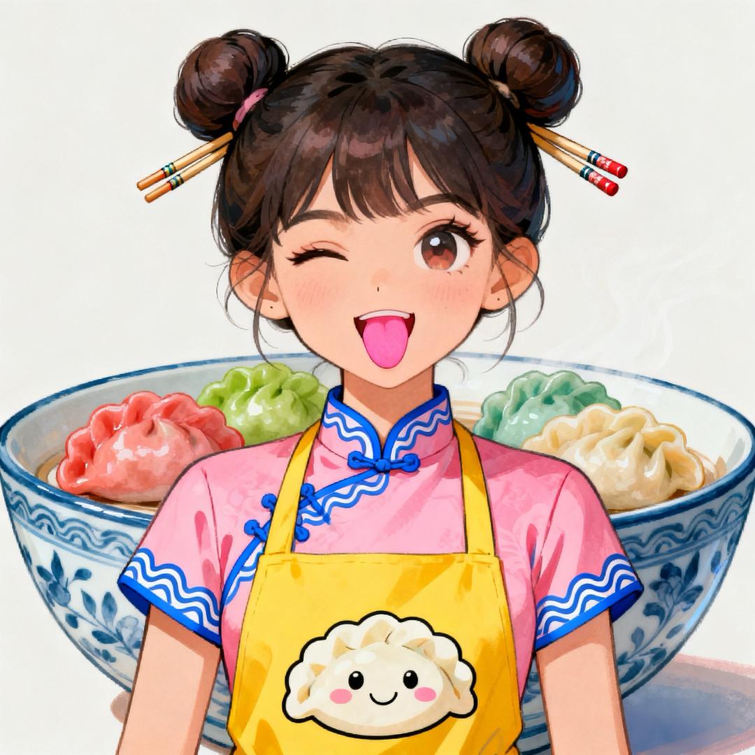 卖水饺的美少女