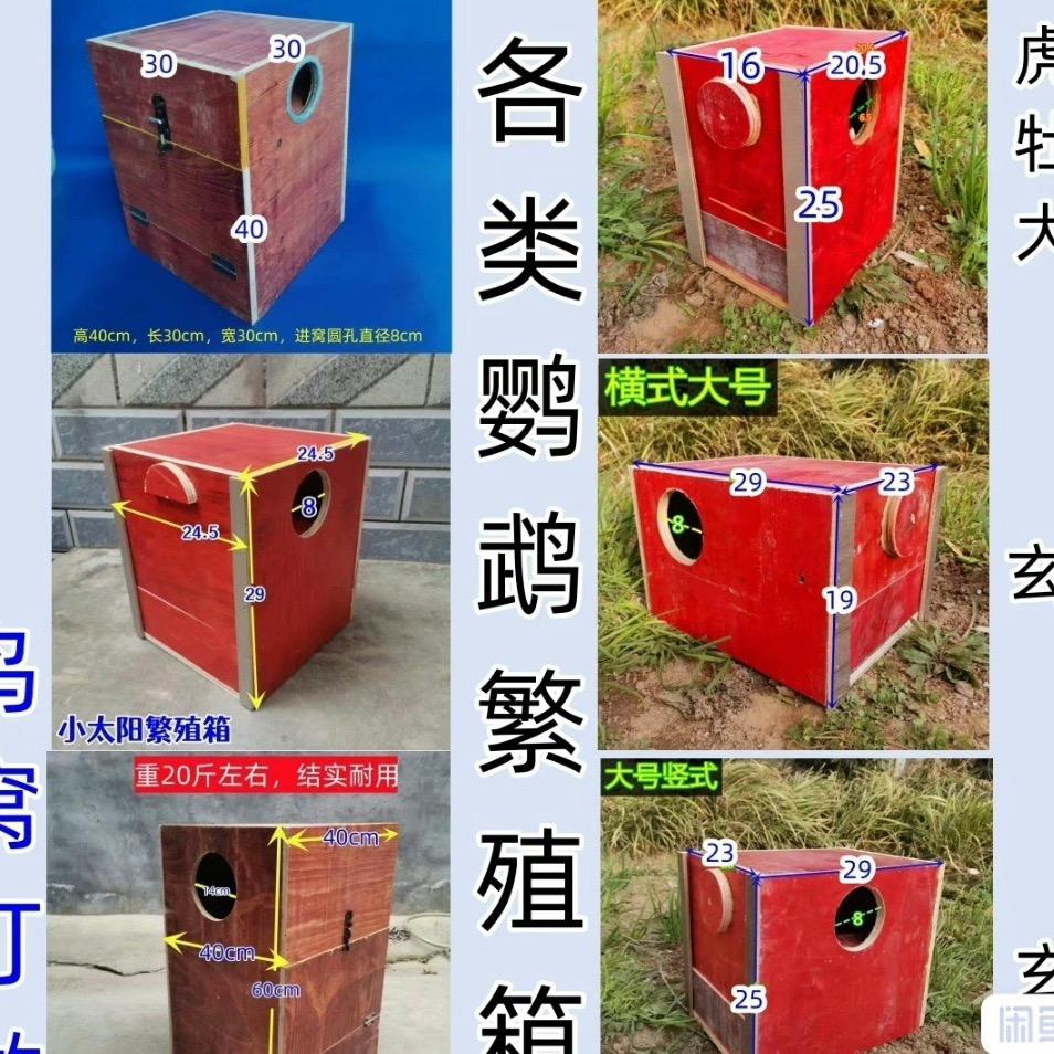 小赵鹦鹉繁殖箱