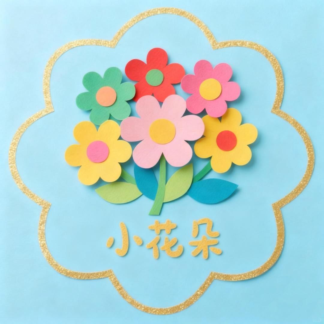 小花朵手工