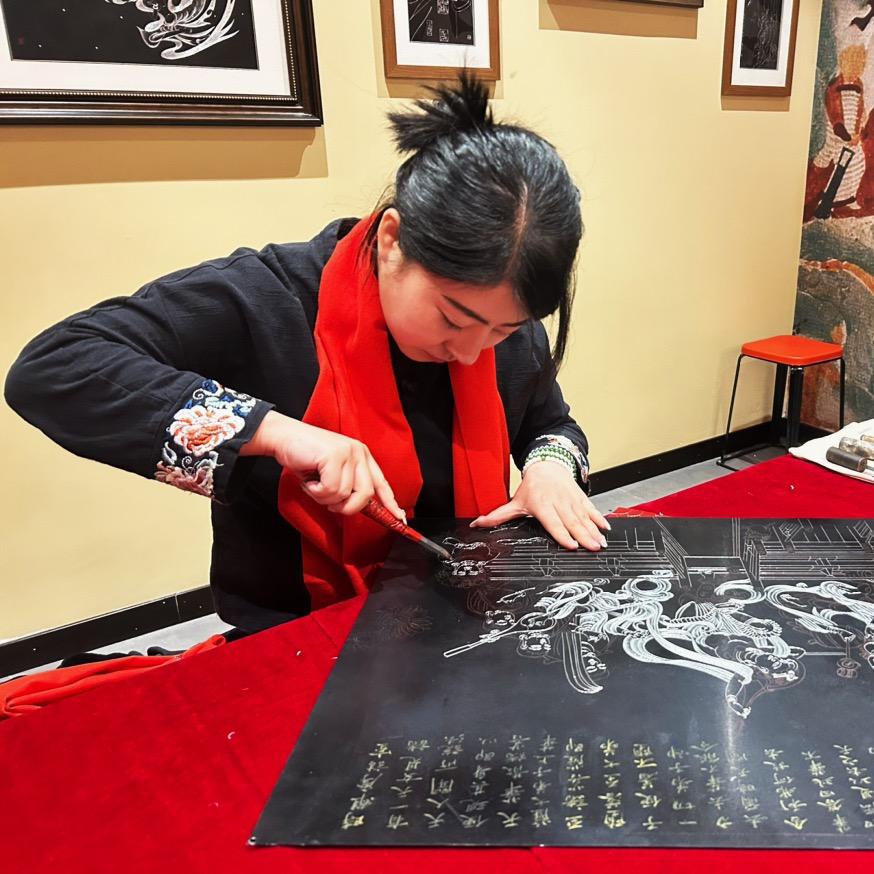 锲金画-王婕