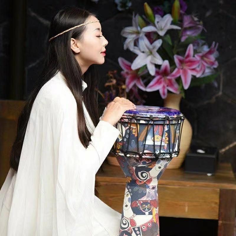 九姑娘非洲鼓日常
