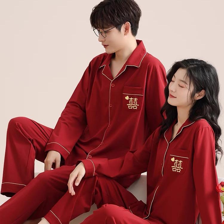 梦自在红色系列家居服