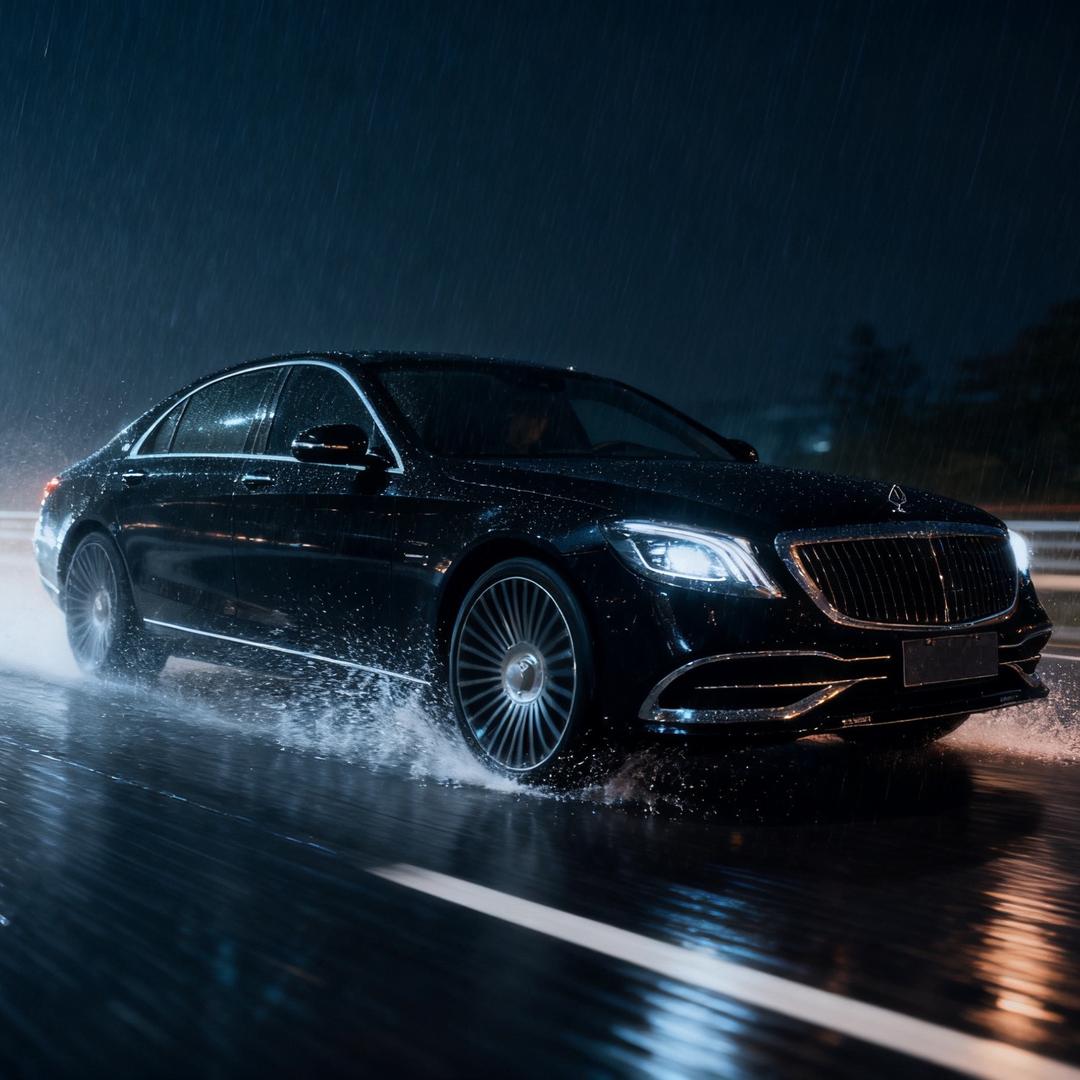 涡阳奔驰迈巴赫婚车队