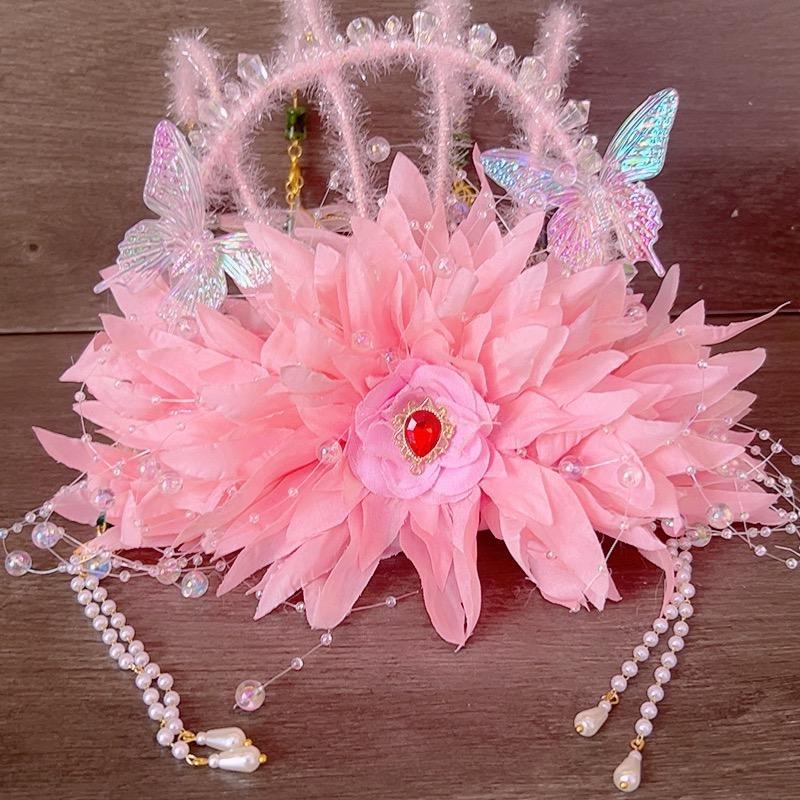 小敏头饰纯手工制作