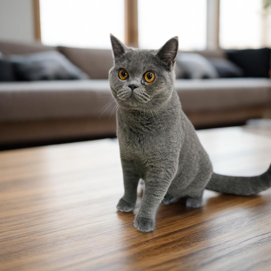 小九是只蓝猫