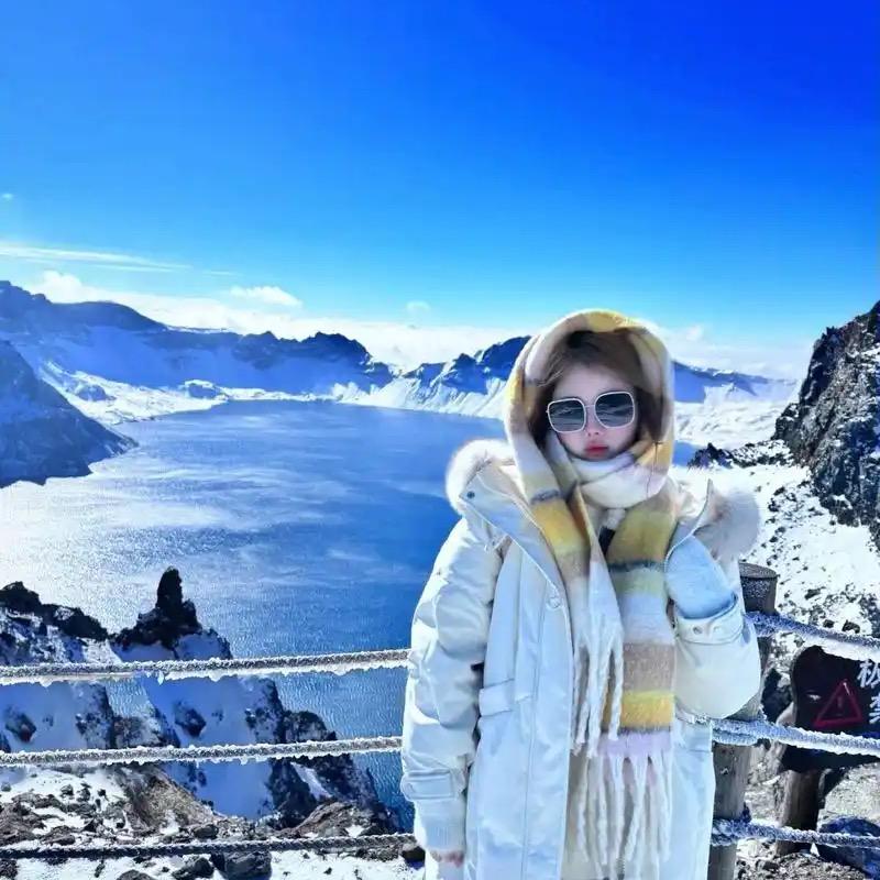 长白山旅行-丽丽