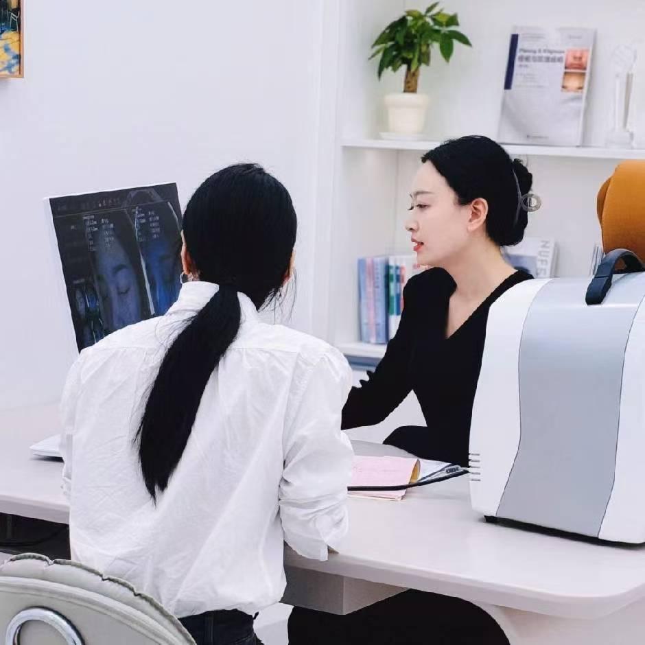 在保定看脸的惠姐