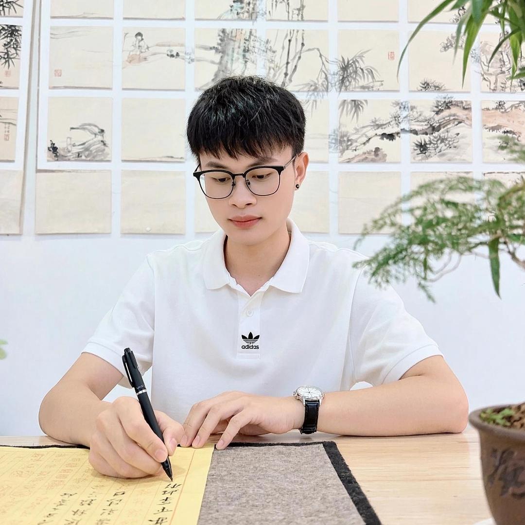 曲靖七贤阁书法—张老师