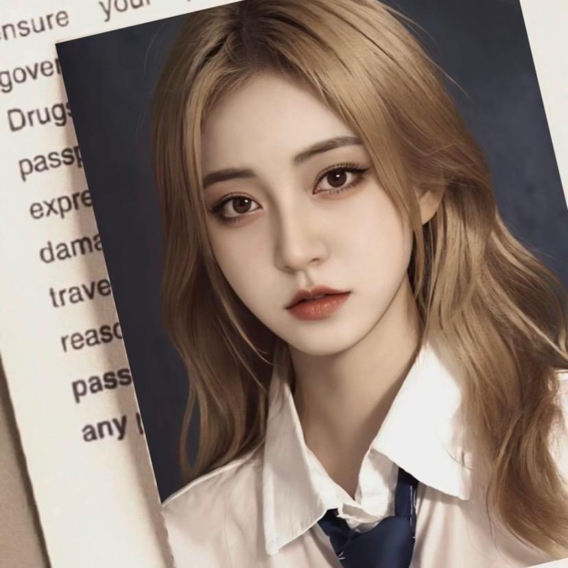 黑发少女